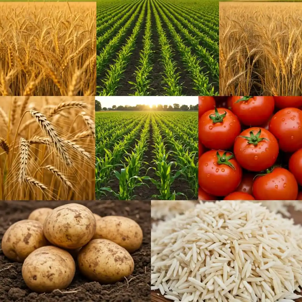 Technical and Economical data sheet for priority sectors ( wheat, soya bean, tomatoes, potatoes, palm plantation, rain- fed upland rice…)